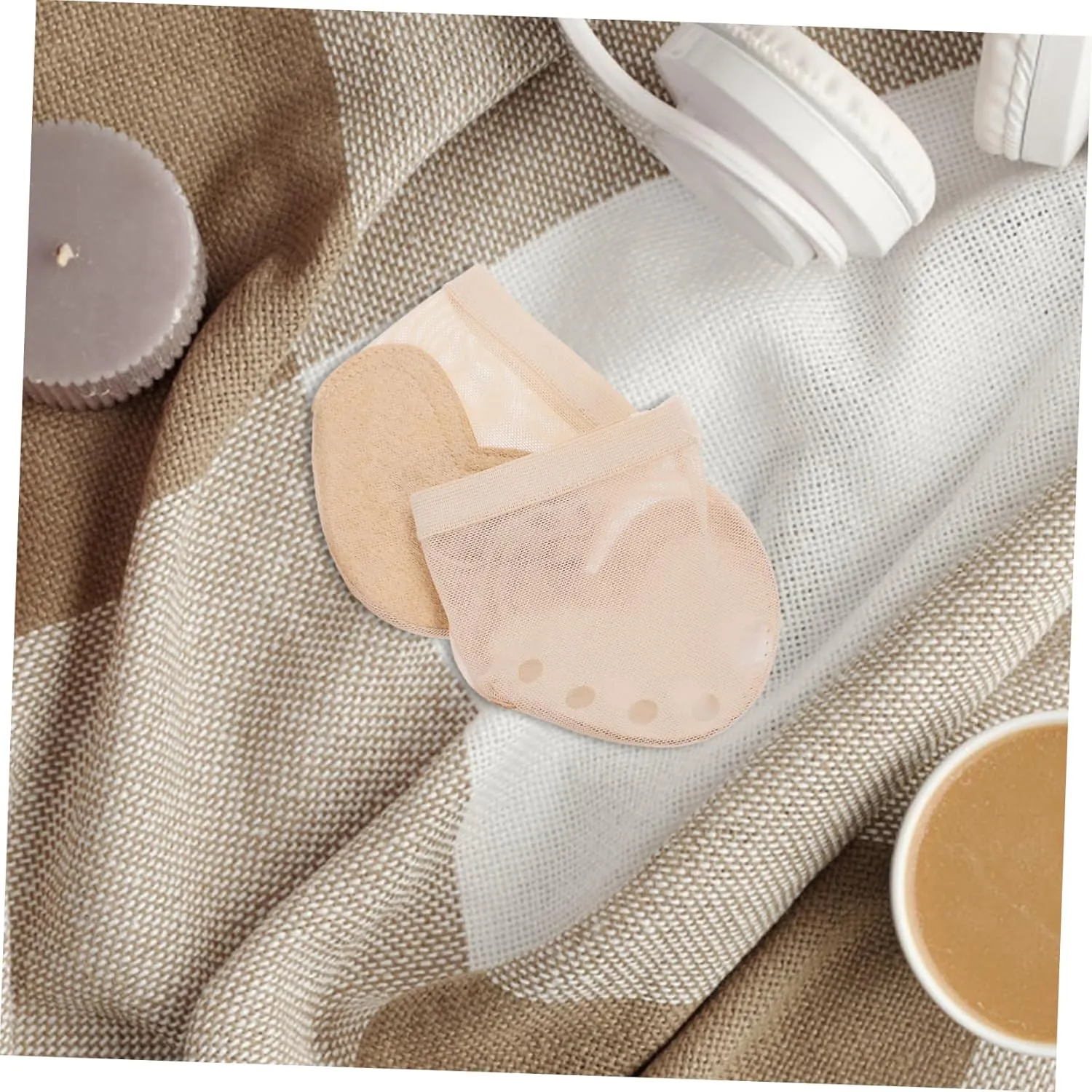 1 Pair Ballet Shoes Half Sole Dance Shoes Dance Forefoot Sleeve Ballet Foot Undies Forefoot Pads Cushion