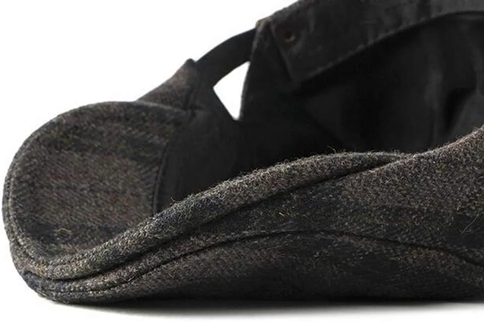 2 Pack Men's Cotton Flat Cap Ivy Gatsby Newsboy Hat