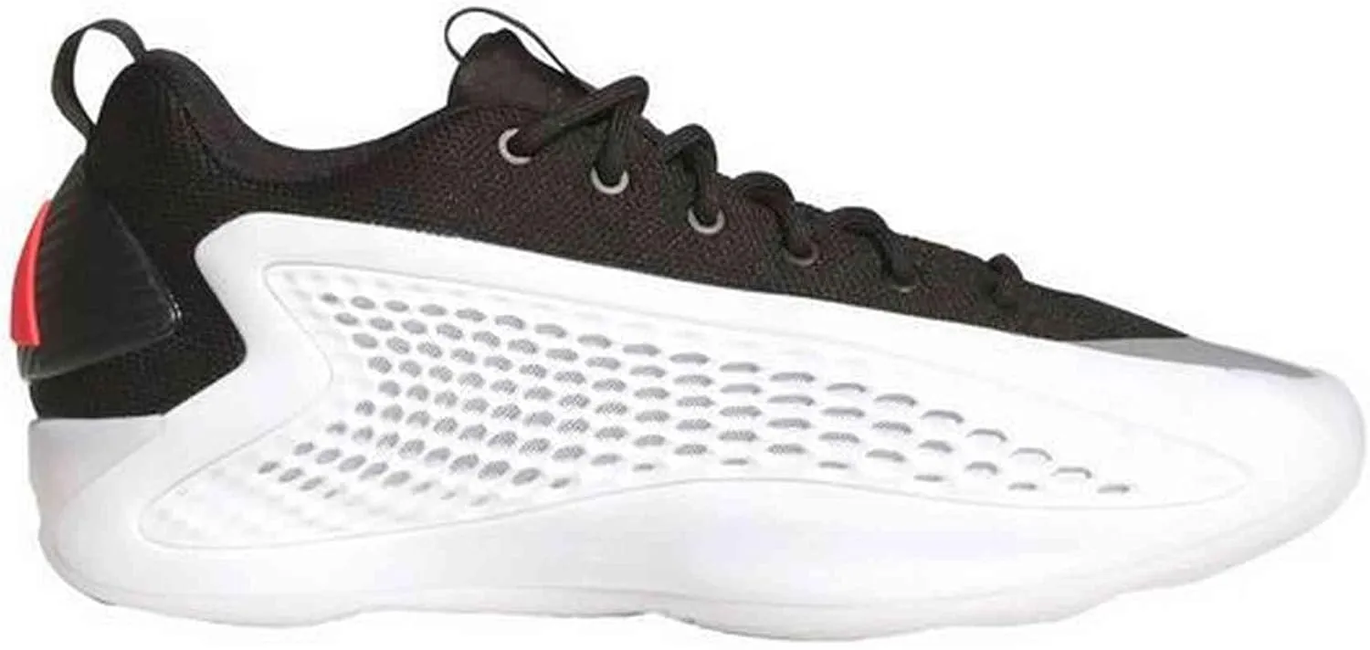 Adidas Anthony Edwards1 Low - Men's (JQ6140, Core Black/Footwear White/Lucid Red)
