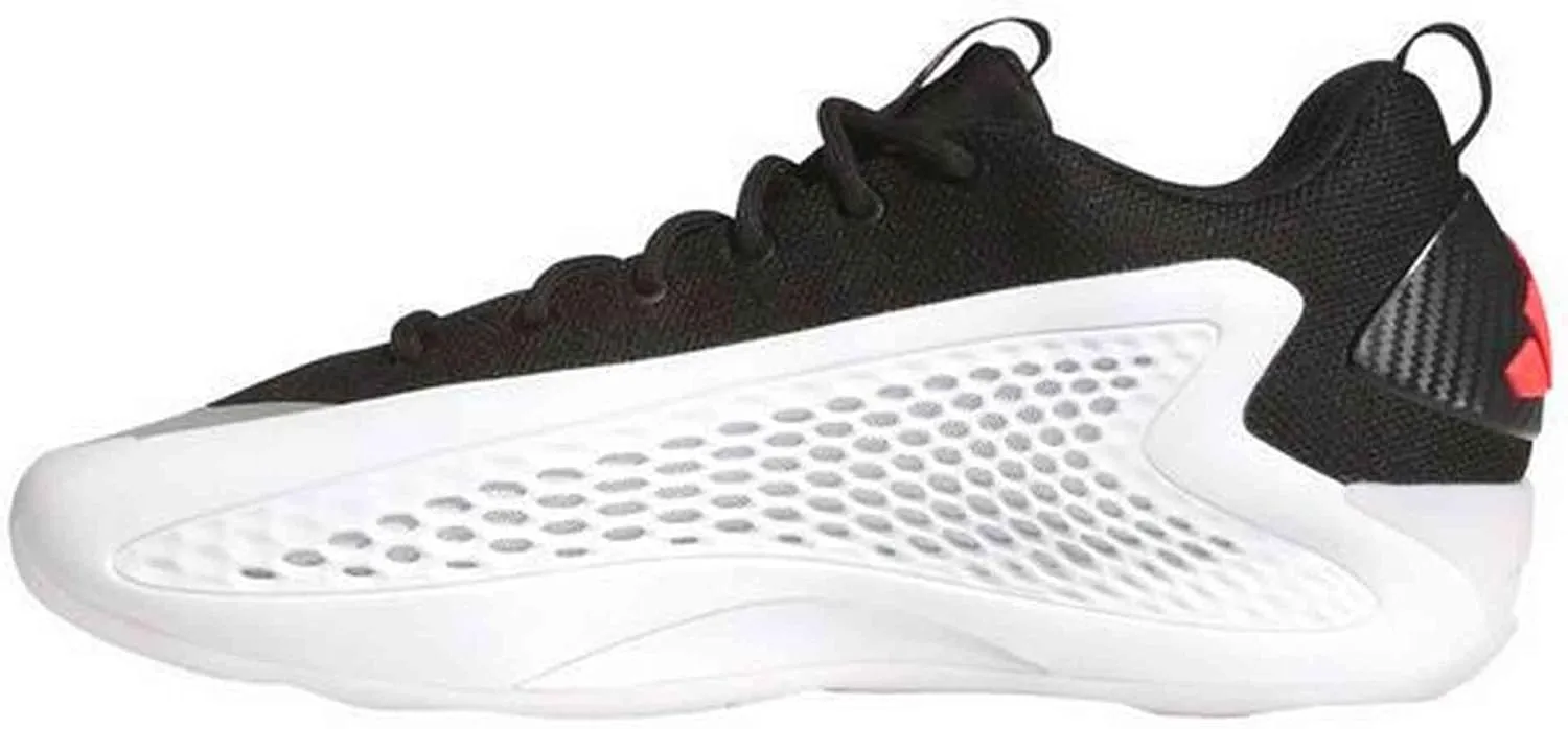 Adidas Anthony Edwards1 Low - Men's (JQ6140, Core Black/Footwear White/Lucid Red)