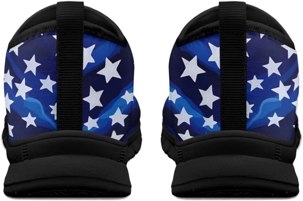 Adult Running Sneakers Training Shoes for Men Casual Cozy Breathable and Sweat-Absorbing Lightweight Anti-Skid Loafers for Travel US 5-14 Black Sole