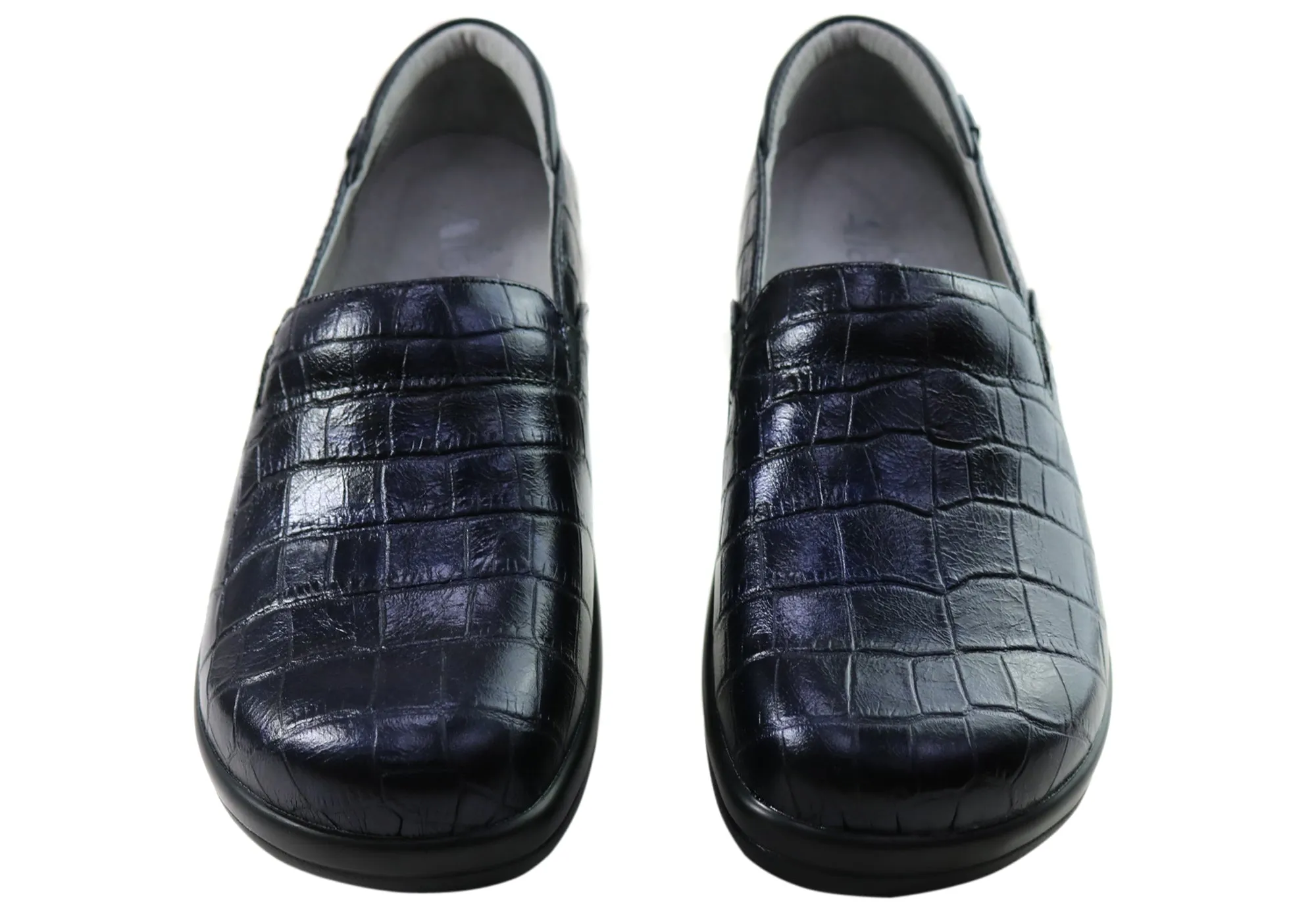 Alegria Keli Womens Comfortable Leather Slip On Shoes