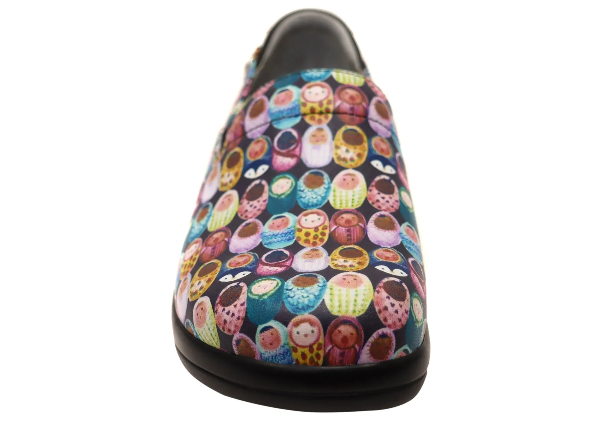 Alegria Keli Womens Comfortable Leather Slip On Shoes