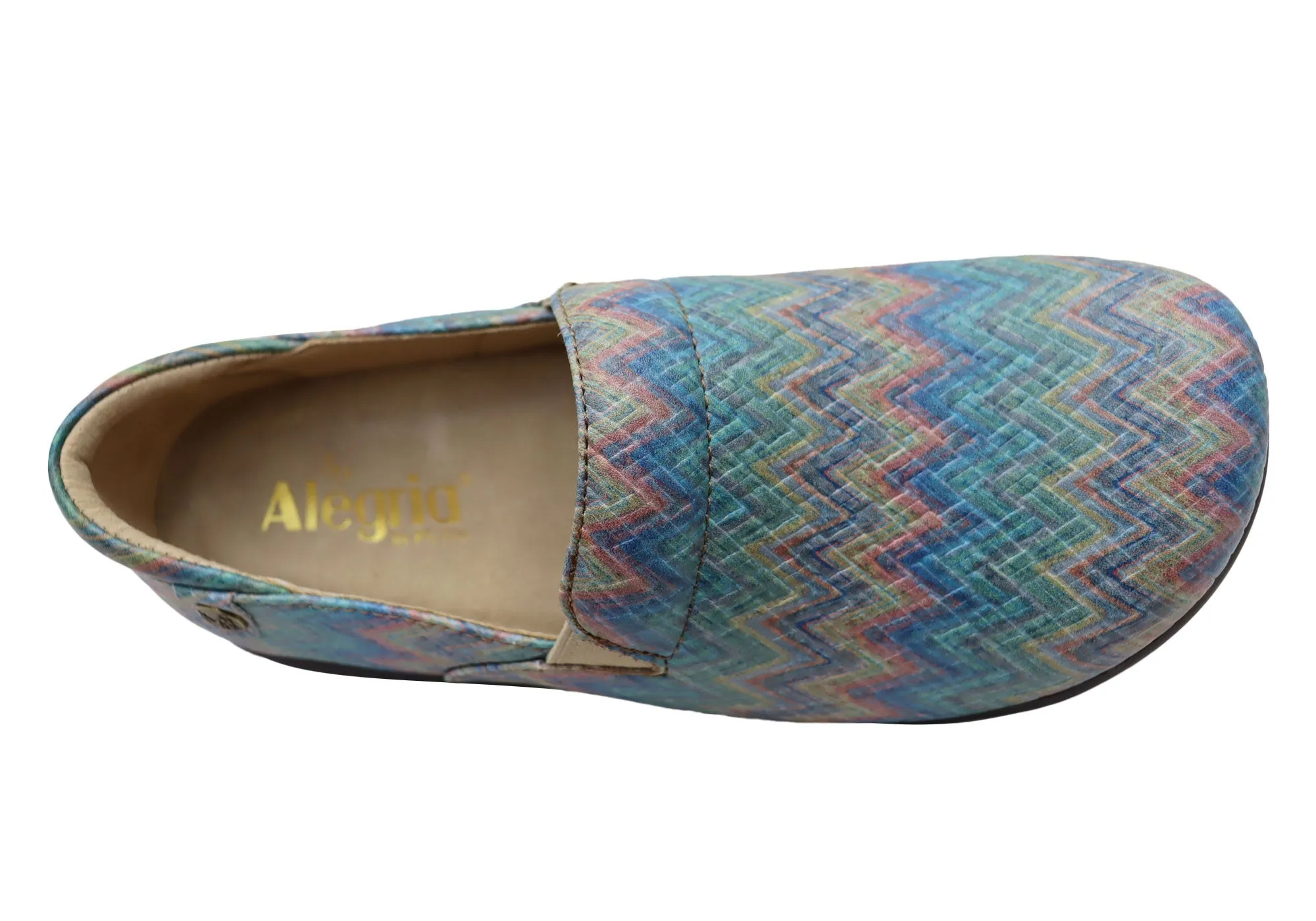 Alegria Keli Womens Comfortable Leather Slip On Shoes