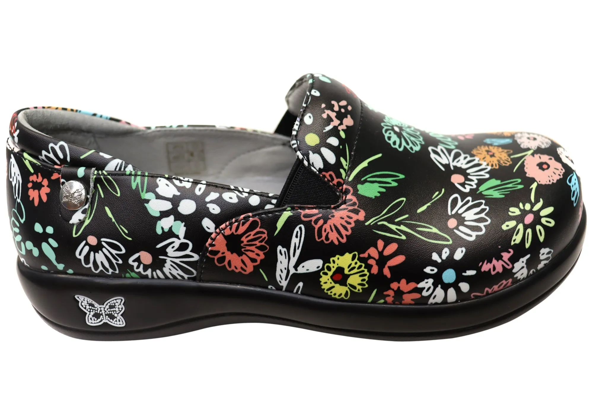 Alegria Keli Womens Comfortable Leather Slip On Shoes