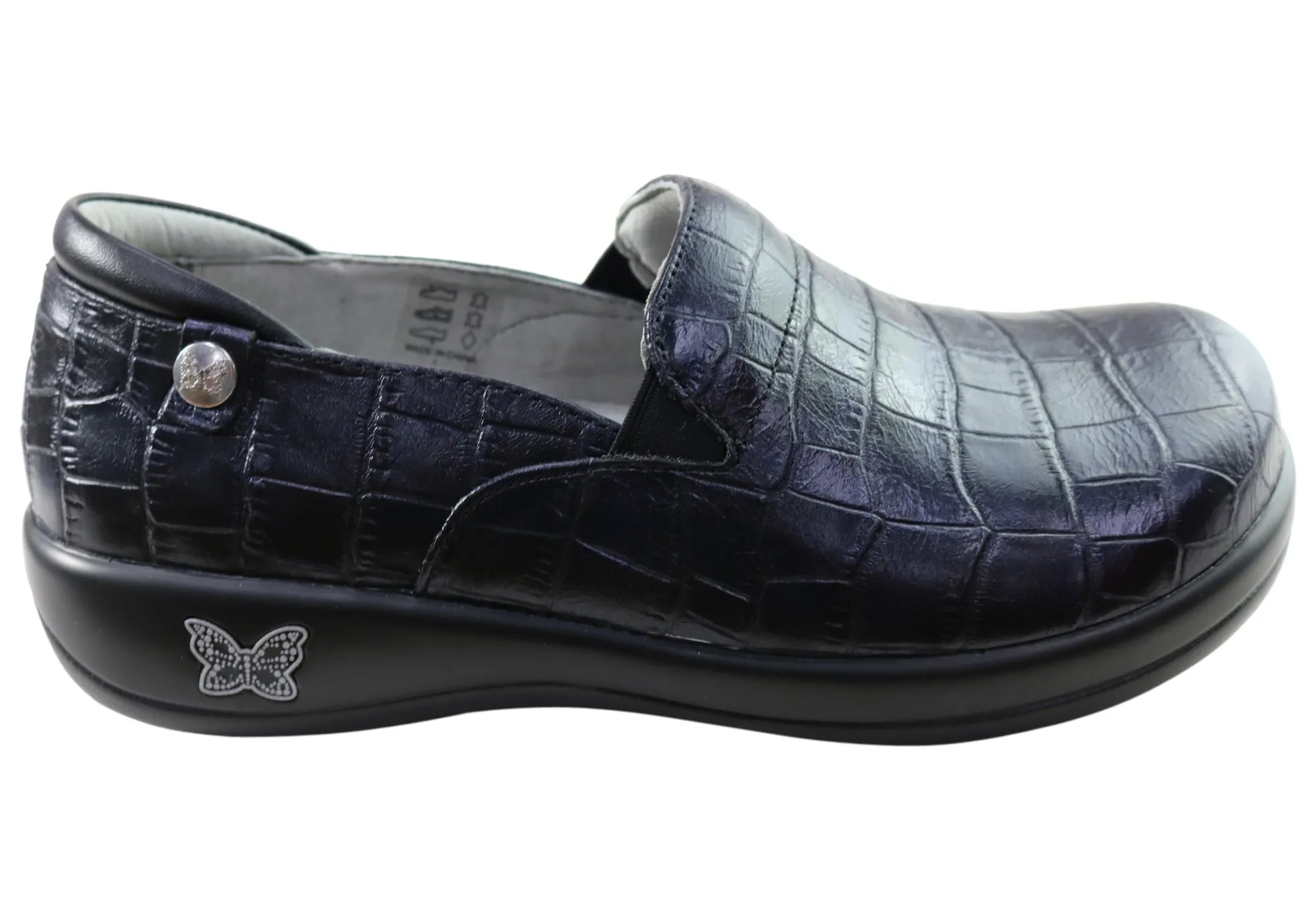 Alegria Keli Womens Comfortable Leather Slip On Shoes