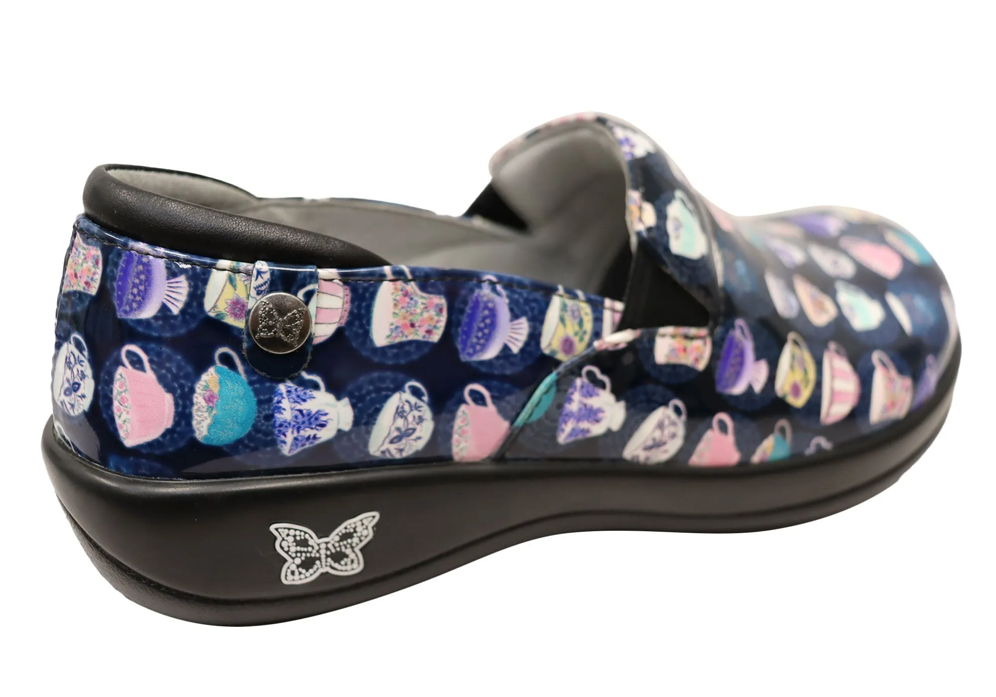 Alegria Keli Womens Comfortable Leather Slip On Shoes