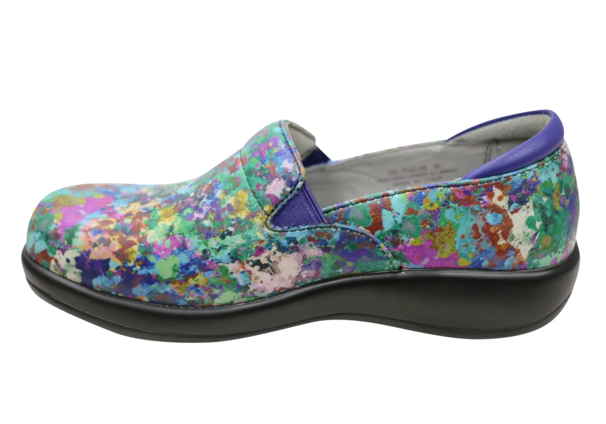 Alegria Keli Womens Comfortable Leather Slip On Shoes