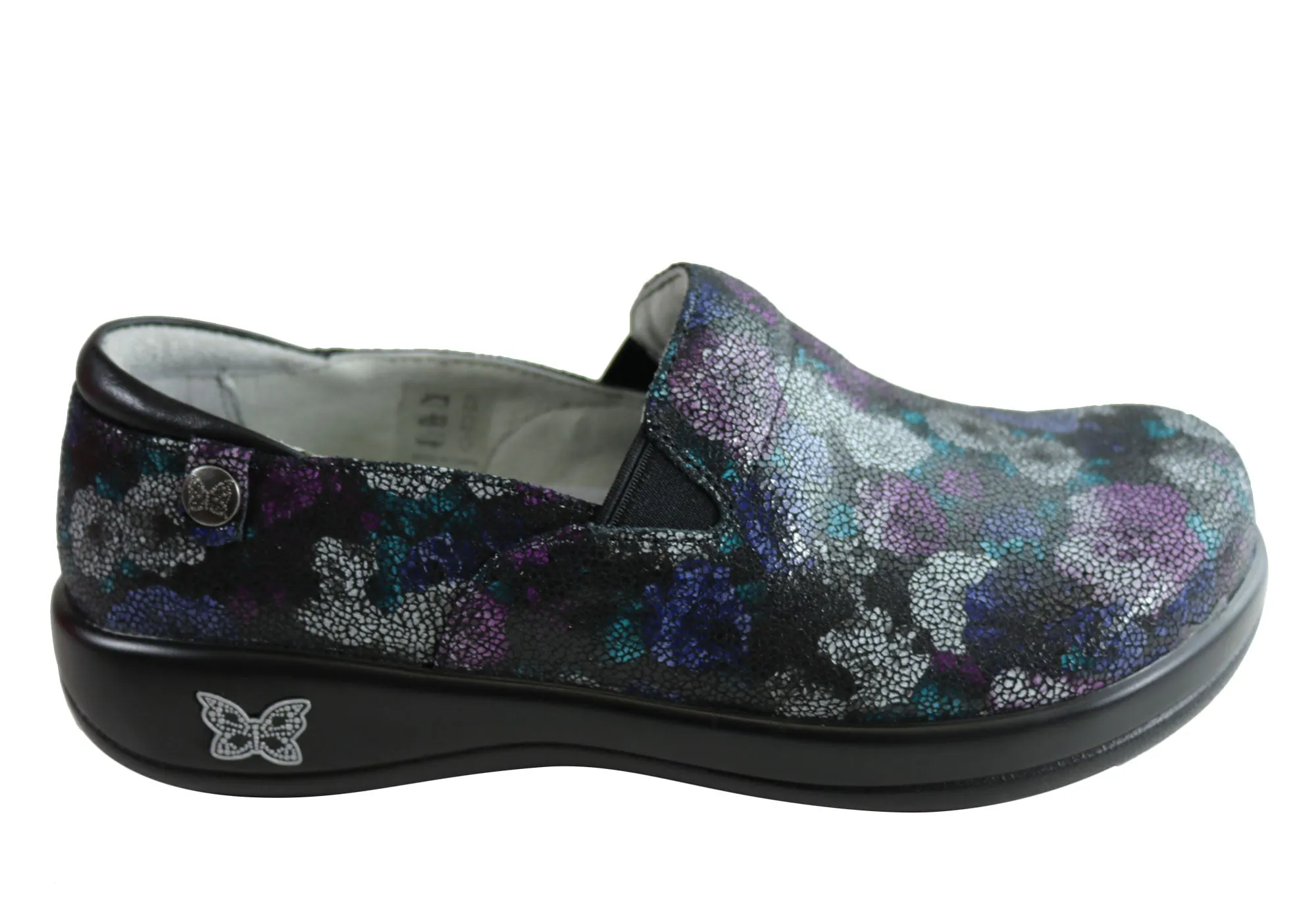 Alegria Keli Womens Comfortable Leather Slip On Shoes