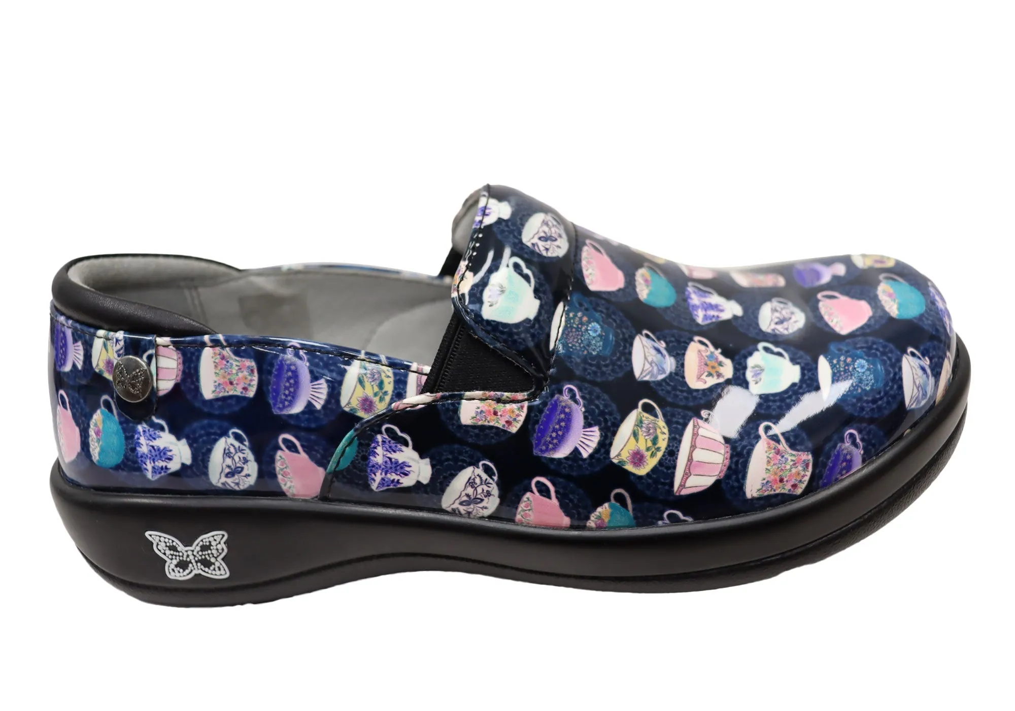 Alegria Keli Womens Comfortable Leather Slip On Shoes