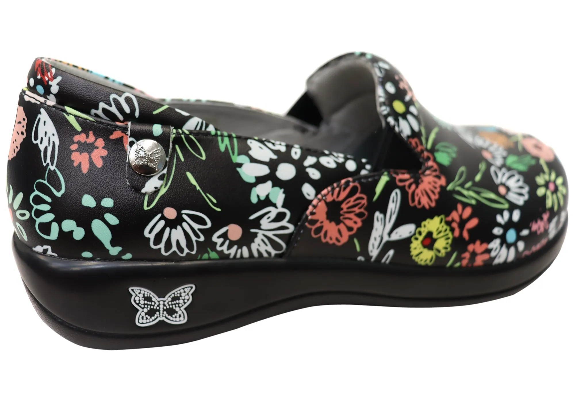 Alegria Keli Womens Comfortable Leather Slip On Shoes