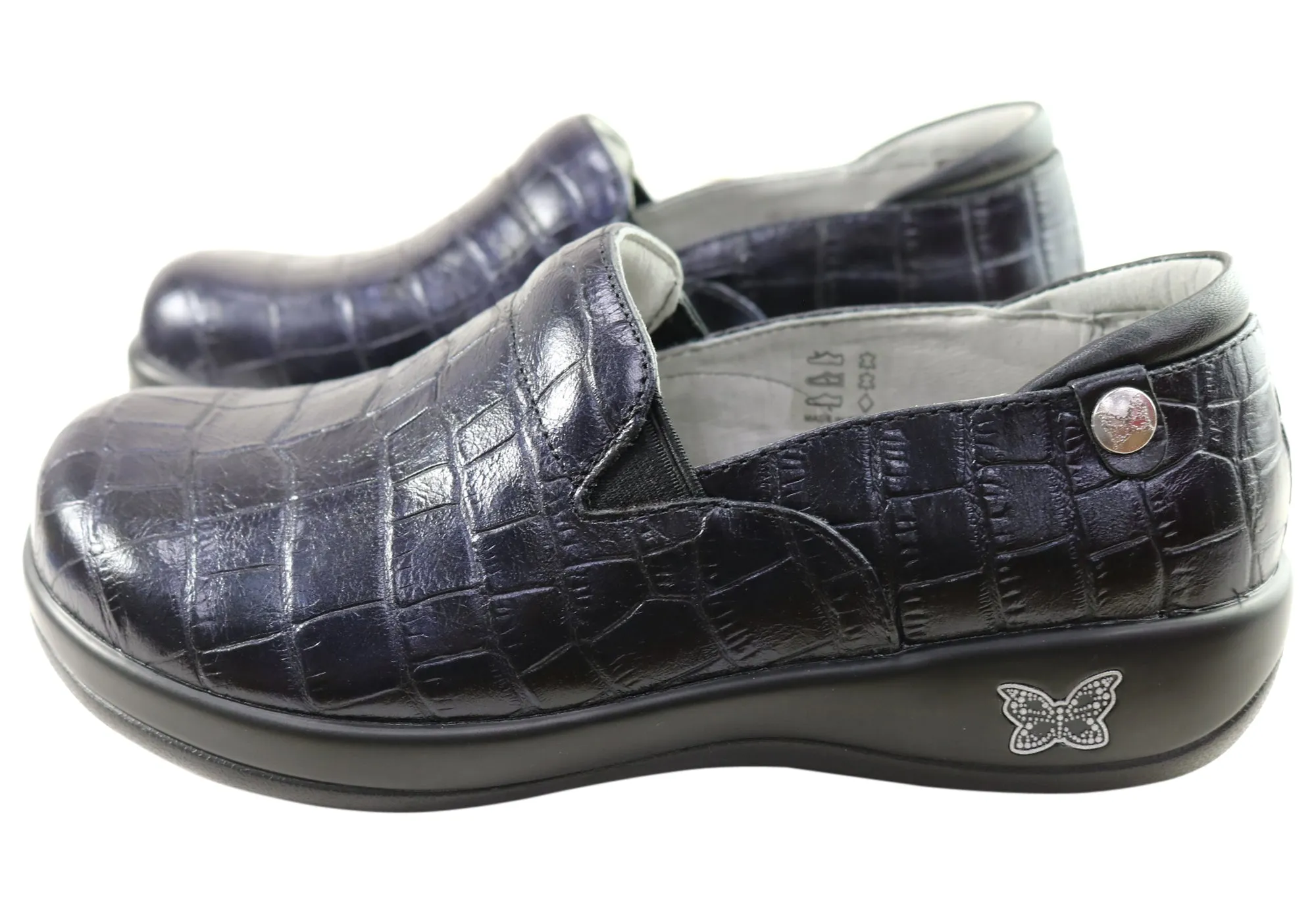 Alegria Keli Womens Comfortable Leather Slip On Shoes