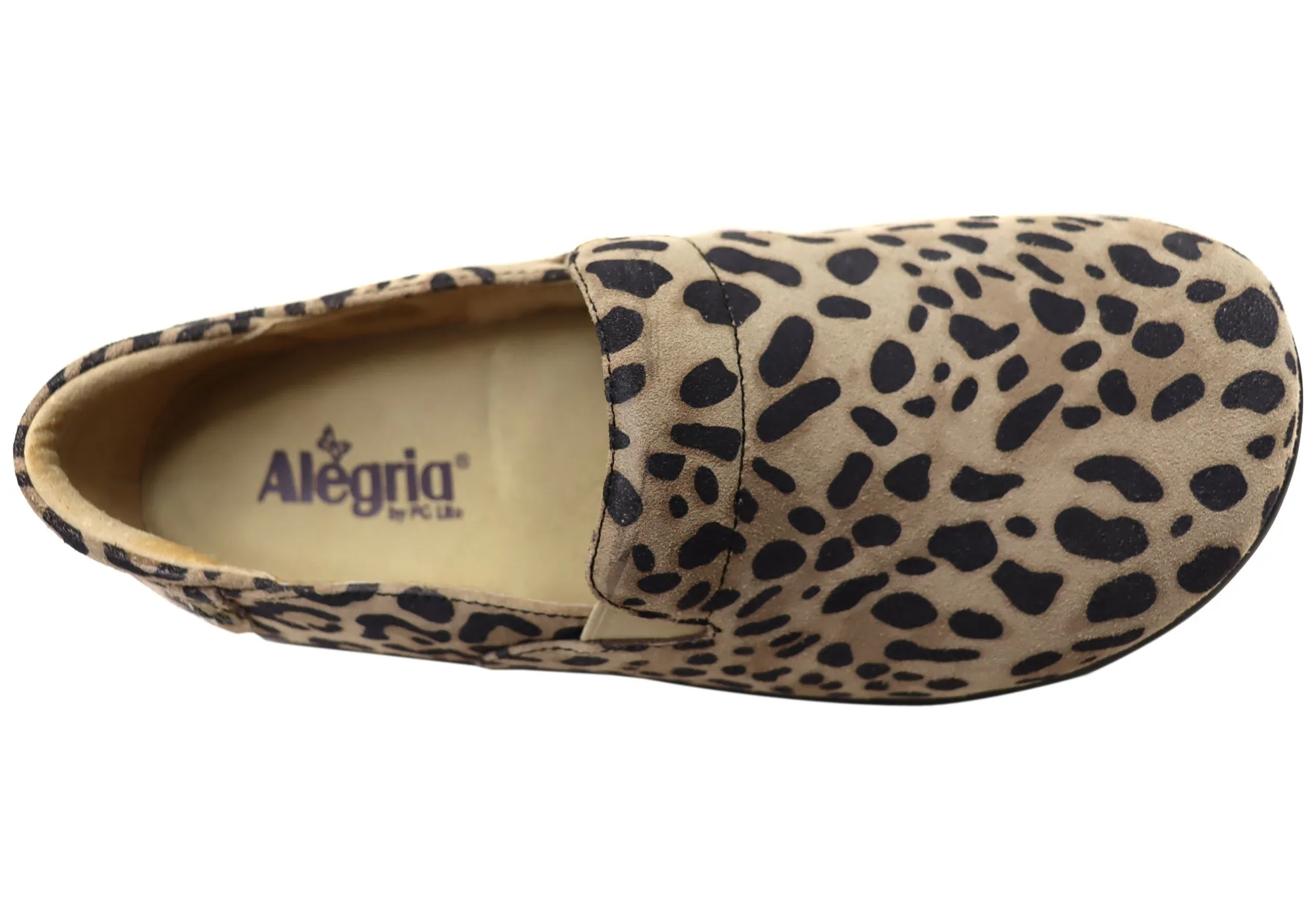 Alegria Keli Womens Comfortable Leather Slip On Shoes