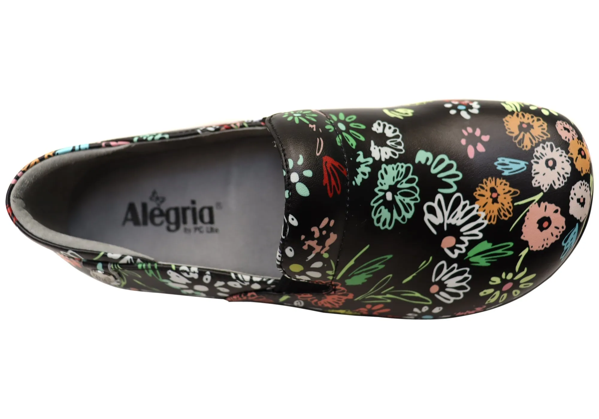 Alegria Keli Womens Comfortable Leather Slip On Shoes