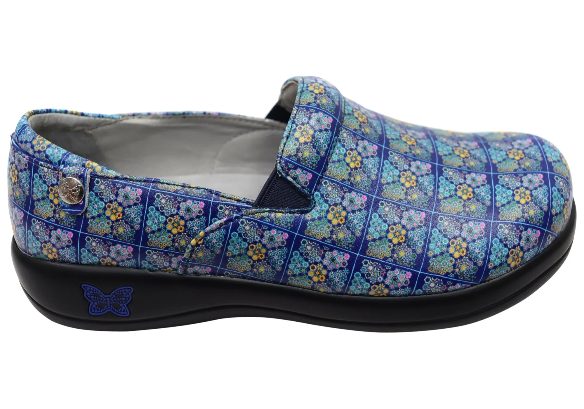 Alegria Keli Womens Comfortable Leather Slip On Shoes