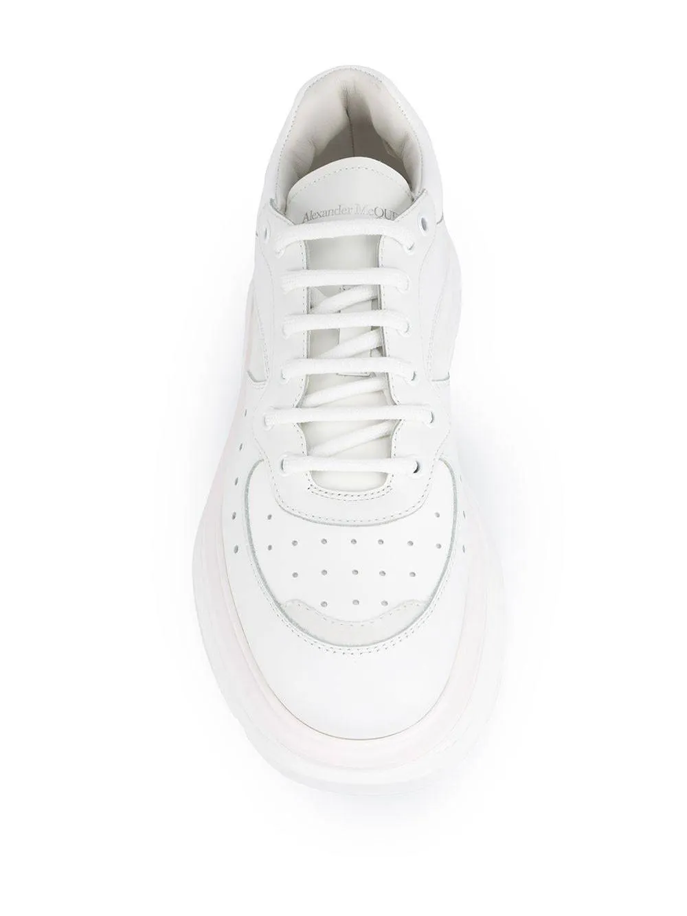 Alexander McQueen Tread Slick Sneakers White