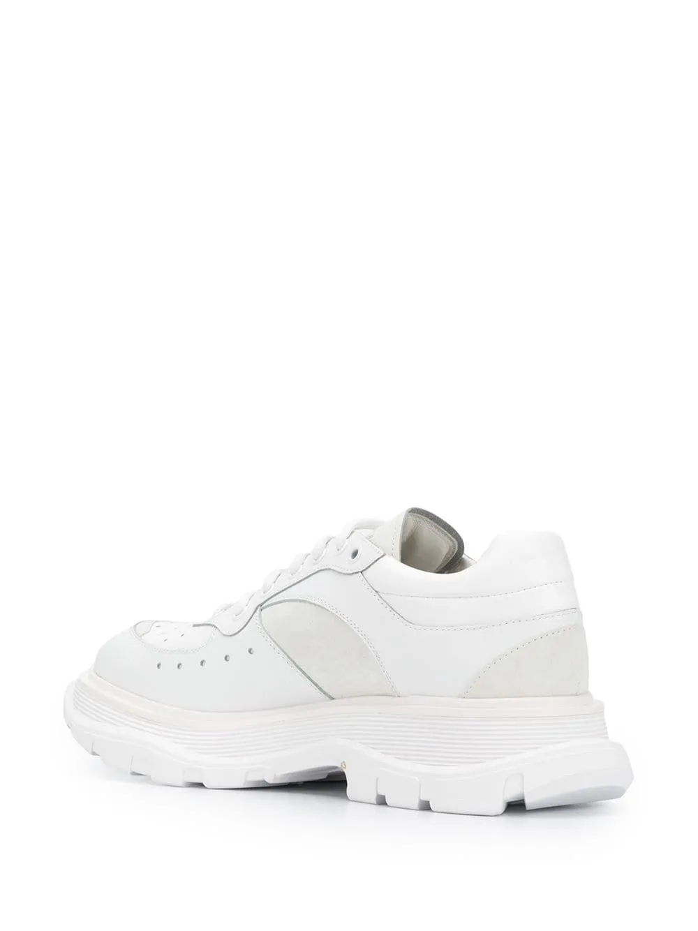 Alexander McQueen Tread Slick Sneakers White