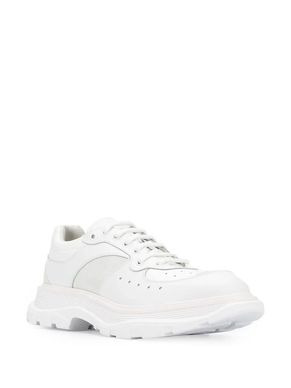 Alexander McQueen Tread Slick Sneakers White