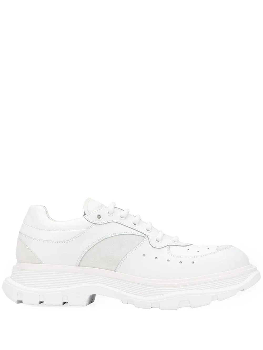Alexander McQueen Tread Slick Sneakers White