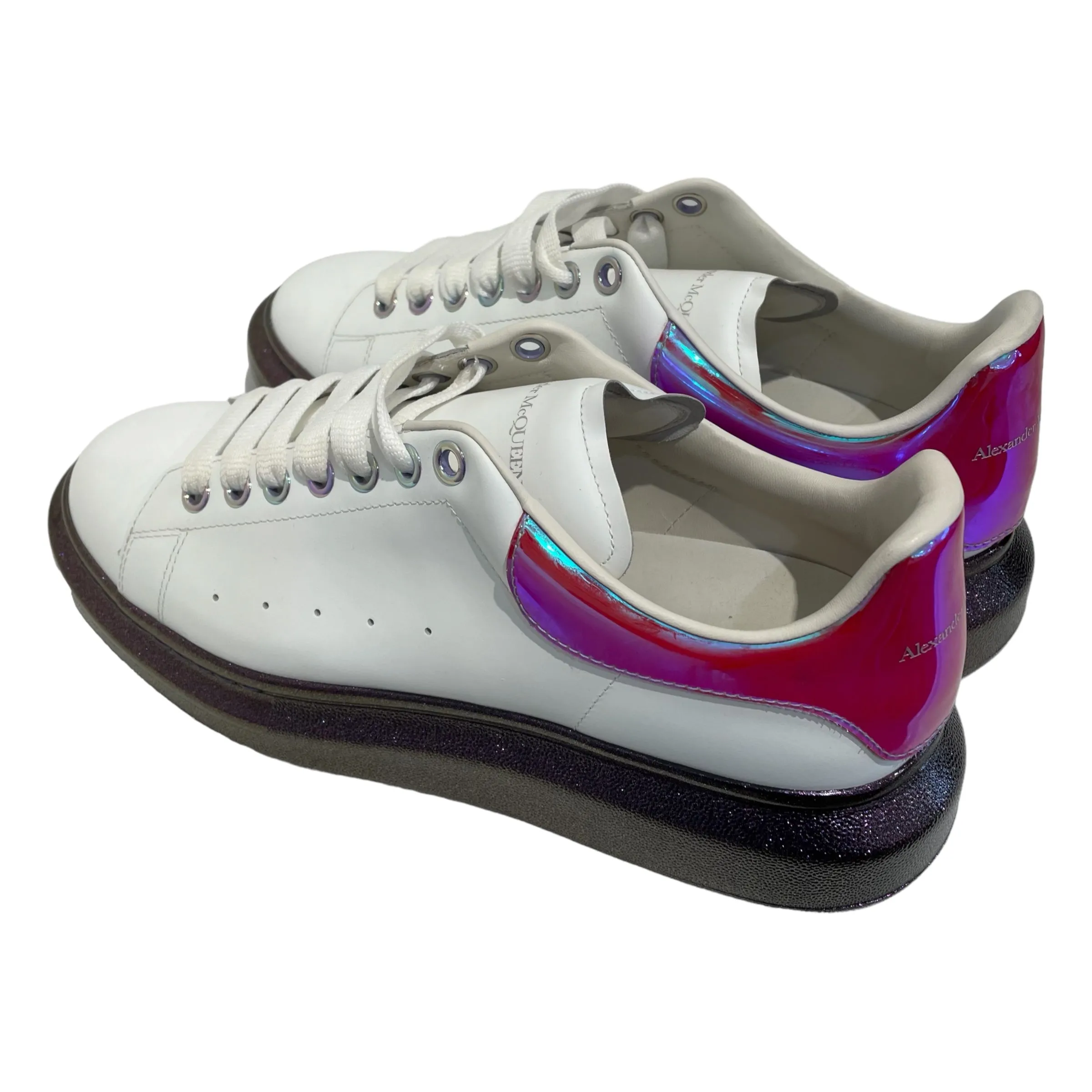 Alexander McQueen/Low-Sneakers/US 11/Iridescent/WHT/625168WHYBA