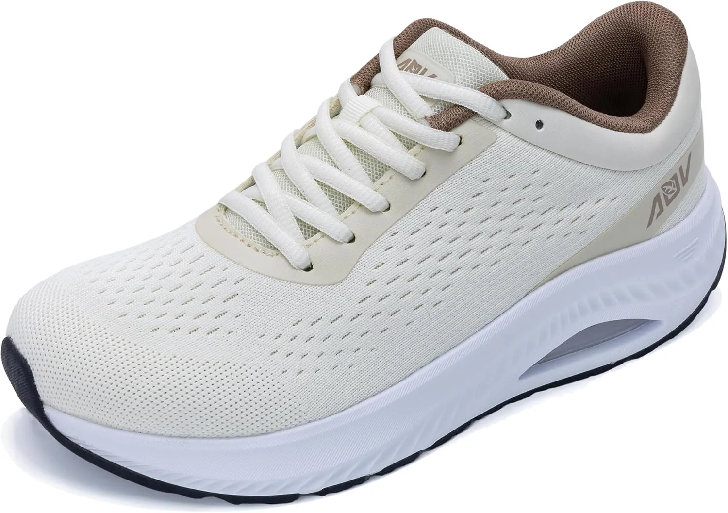AOV Wide Toe Box Shoes Women Arch Support Walking Shoes for Plantar Fasciitis Orthotic Air Tennis Sneakers