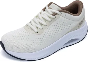 AOV Wide Toe Box Shoes Women Arch Support Walking Shoes for Plantar Fasciitis Orthotic Air Tennis Sneakers