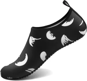 ATHMILE Water Shoes for Women Men Barefoot Quick-Dry Aqua Socks for Beach Swim Pool River Yoga Lake Surf Sport Shoes Cruise Essentials Swimming Size