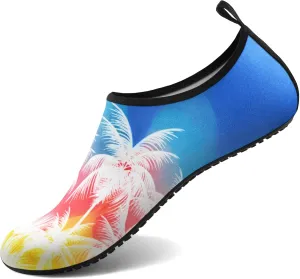 ATHMILE Water Shoes for Women Men Barefoot Quick-Dry Aqua Socks for Beach Swim Pool River Yoga Lake Surf Sport Shoes Cruise Essentials Swimming Size
