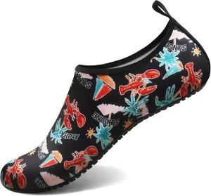 ATHMILE Water Shoes for Women Men Barefoot Quick-Dry Aqua Socks for Beach Swim Pool River Yoga Lake Surf Sport Shoes Cruise Essentials Swimming Size