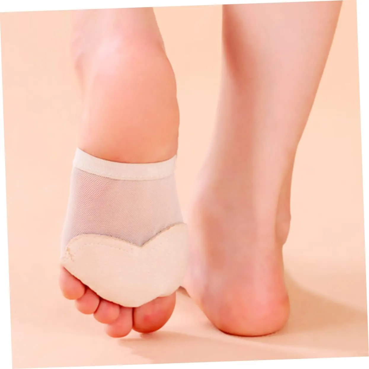 Ballet Forefoot Cushion Pads Elastic Half Sole Dance Shoes for Ballet Modern Jazz More Durable Portable