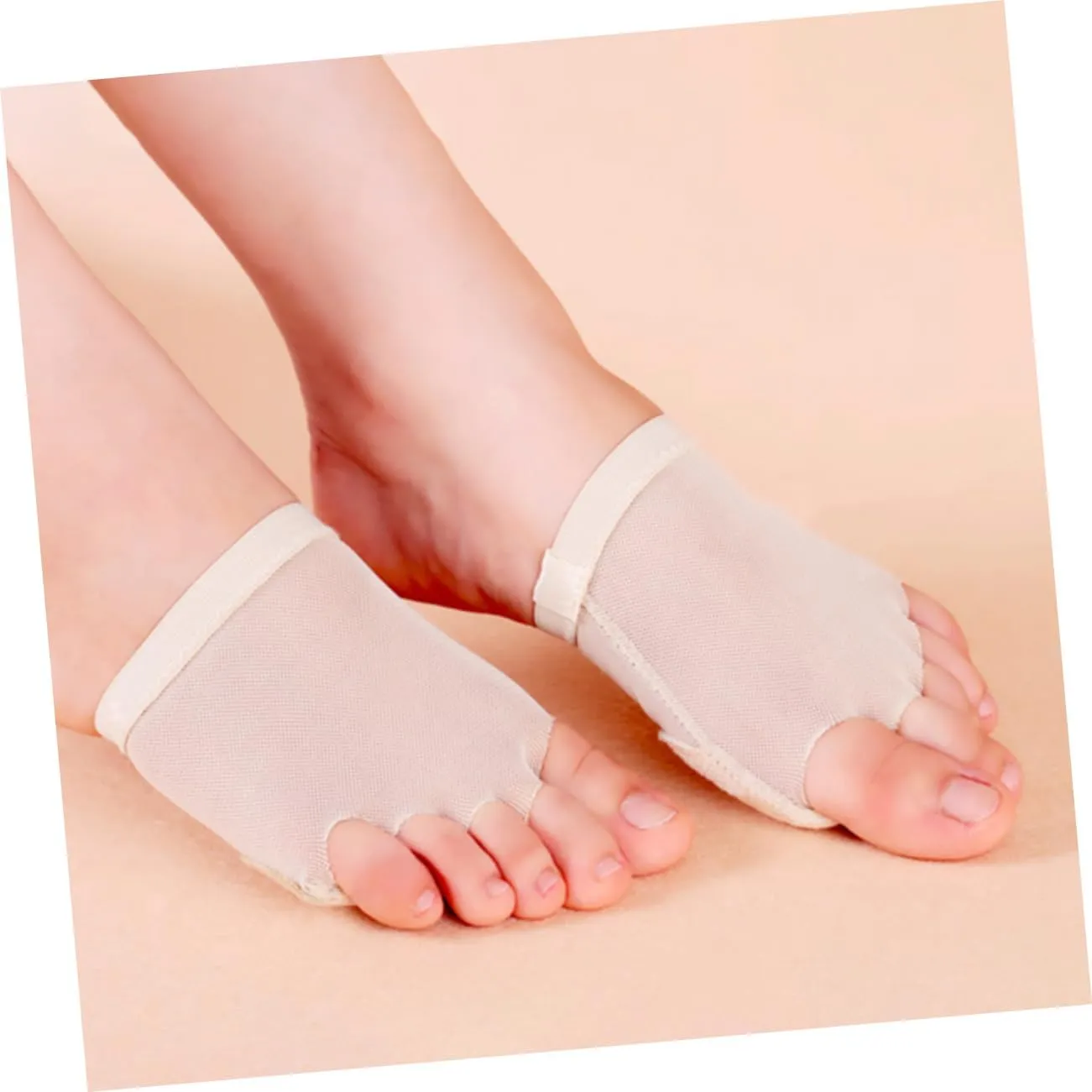 Ballet Forefoot Cushion Pads Elastic Half Sole Dance Shoes for Ballet Modern Jazz More Durable Portable