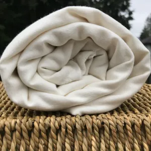 Bamboo Hemp Stretch Fleece Fabric by the Yard