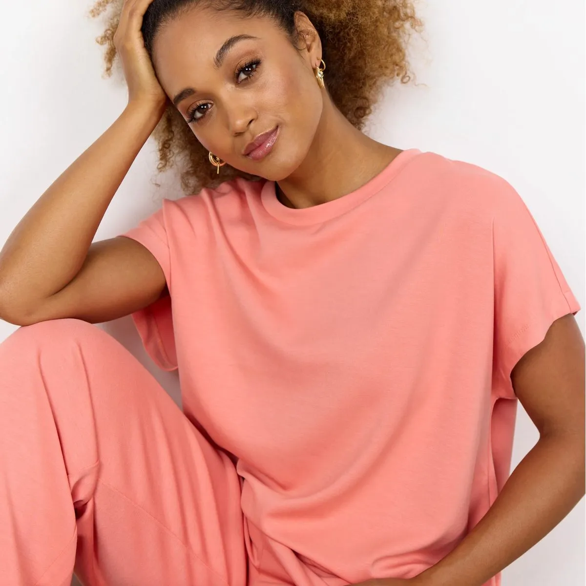 Banu T-Shirt Coral