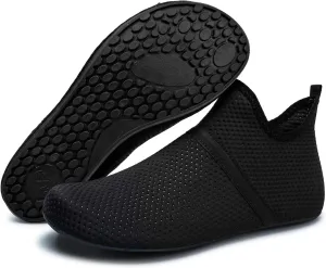 BARERUN Barefoot Water Shoes for Women Men Quick-Dry Aqua Socks for Swim Beach Pool Surf Yoga Boat Travel Non Slip Indoor Outdoor Walking Shoes
