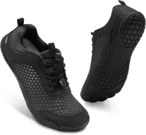 BARERUN Water Shoes Women Men Quick-Dry Wide Toe Athletic Hiking Water Sports Shoes Adjustable Zero Drop Barefoot Shoes for Beach Swim Kayaking Surfing Walking Training