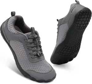BARERUN Water Shoes Women Men Quick-Dry Wide Toe Athletic Hiking Water Sports Shoes Adjustable Zero Drop Barefoot Shoes for Beach Swim Kayaking Surfing Walking Training