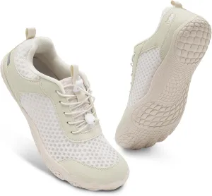 BARERUN Water Shoes Women Men Quick-Dry Wide Toe Athletic Hiking Water Sports Shoes Adjustable Zero Drop Barefoot Shoes for Beach Swim Kayaking Surfing Walking Training