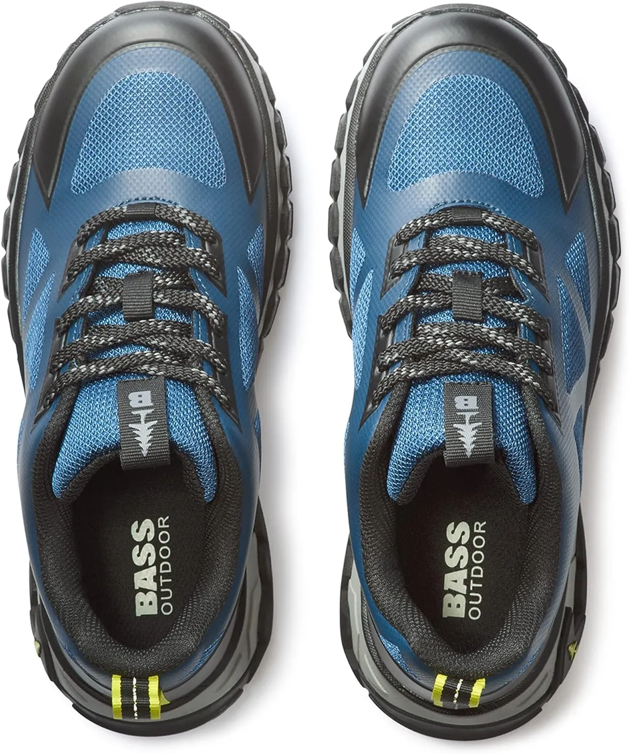 BASS OUTDOOR Women's Peak Seamless Hiking Shoes  Lace-up Trail Sneakers