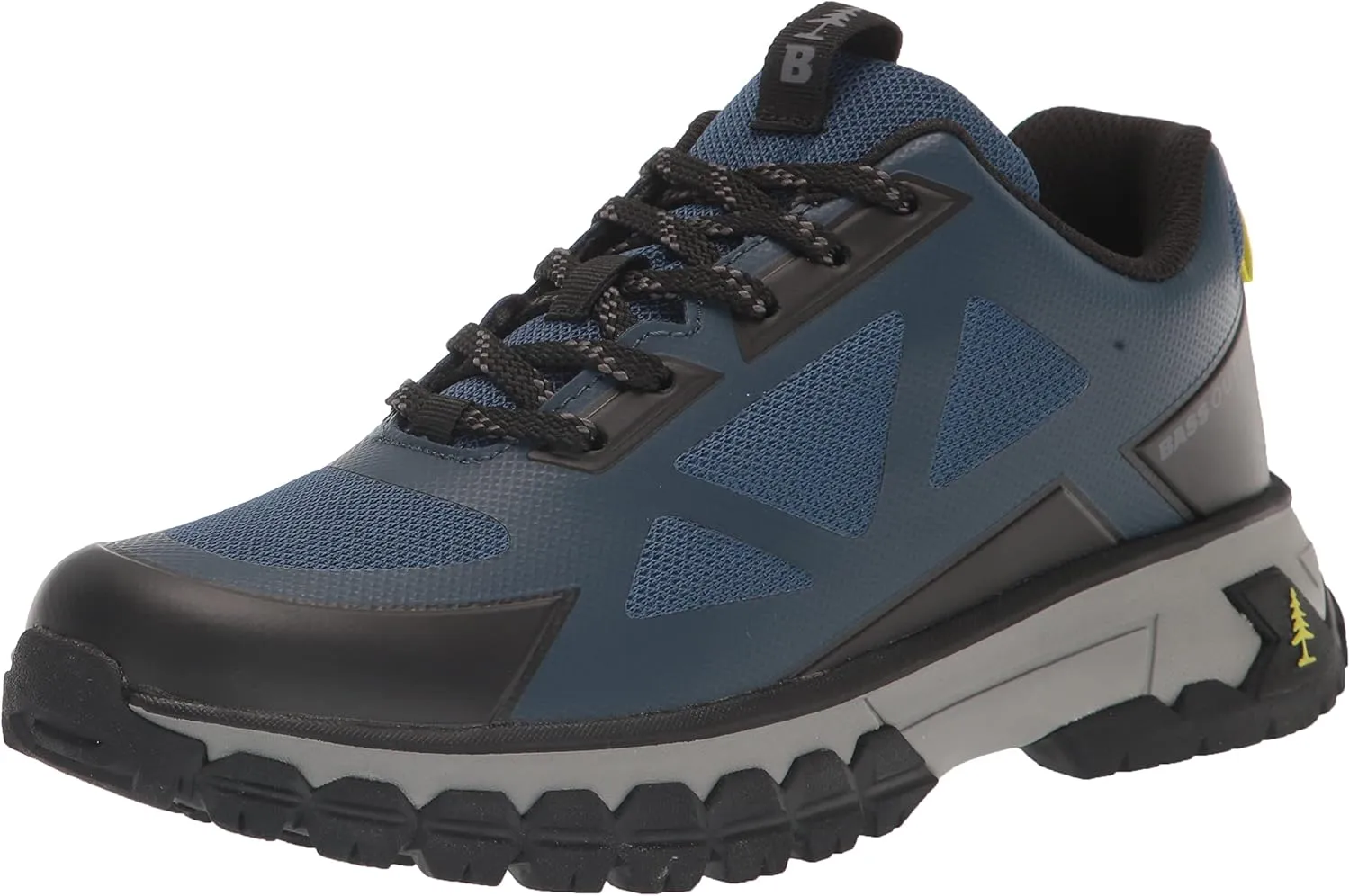 BASS OUTDOOR Women's Peak Seamless Hiking Shoes  Lace-up Trail Sneakers
