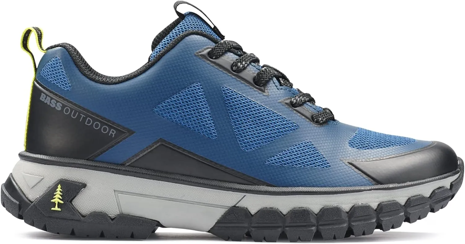 BASS OUTDOOR Women's Peak Seamless Hiking Shoes  Lace-up Trail Sneakers