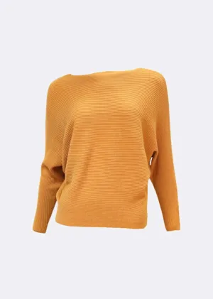 Batwing Knit Blouse