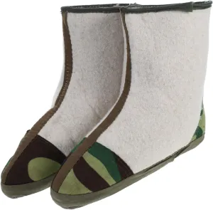 BESPORTBLE 1 Pair Warm Shoes and Boots inside Boots for Men Cold Weather Boot Liners Rain Boot Socks Cozy Boot Liners Winter Thermal Socks Thermal Slipper Socks Oxford Cloth Olive Green