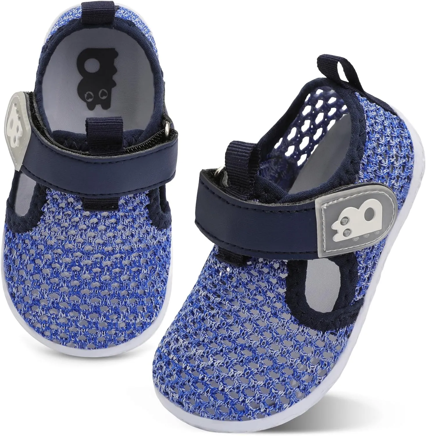 Besroad Toddler Water Shoes Boys Girls Swim Aqua Shoes Breathable Quick Dry Barefoot Sandals for Beach Swimming Pool