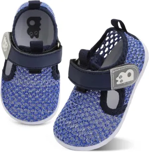 Besroad Toddler Water Shoes Boys Girls Swim Aqua Shoes Breathable Quick Dry Barefoot Sandals for Beach Swimming Pool