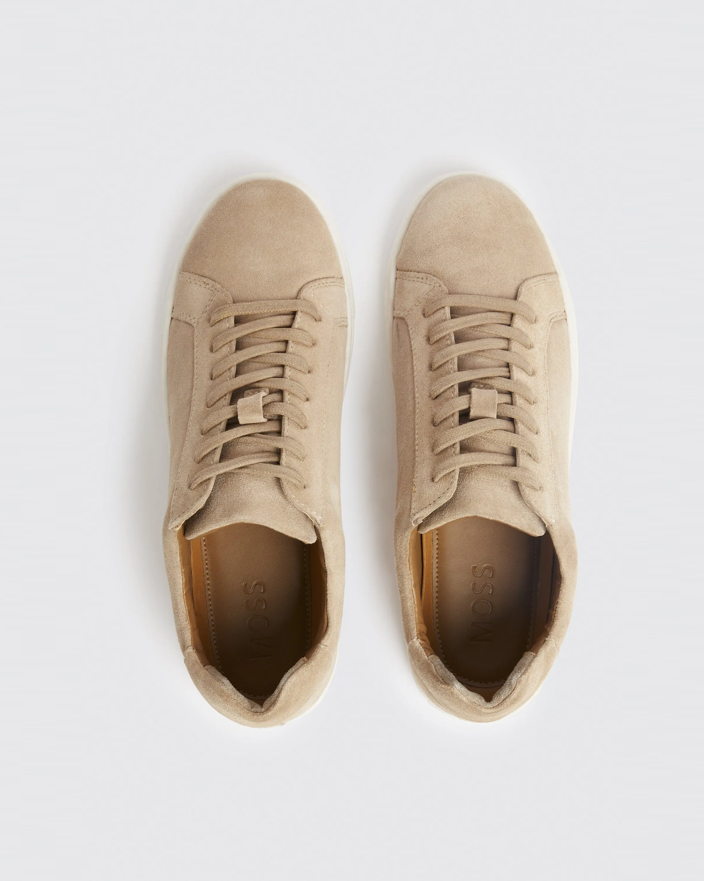 Camel Suede Trainers