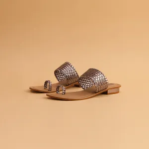 Charvi Woven Flats