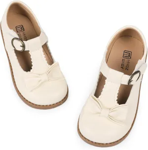 CIOR Toddler Little Girls Mary Jane Dress Shoes School Party Princess Dress Shoes for Girls Flats