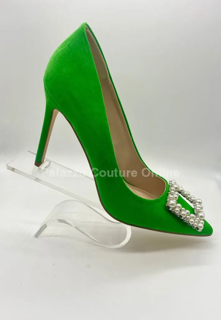 Colorful and Classy Stiletto Heels (Green)