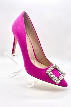 Colorful and Classy Stiletto Heels (Hot Pink)