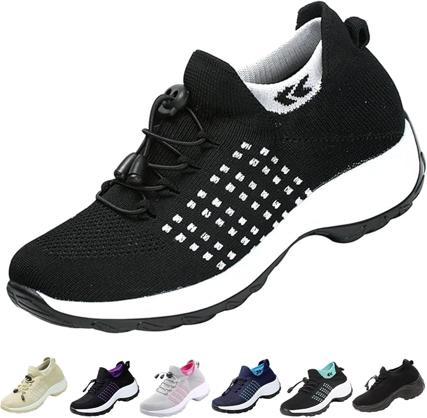 Comfortwear Ortho Shoes for Women, Ortho Stretch Cushion Shoes Plantar Fasciitis, Orthopedic Comfort Wear Nurse Shoes Sneakers